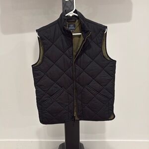 J.Crew outerwear vest, black size small